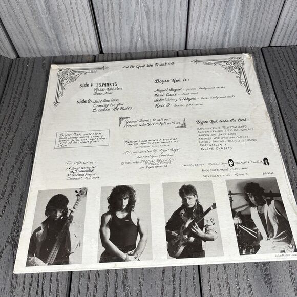 New Sealed Boyze Rok - Picture This Special Delivery Productions (88’ LP) BR3145 - Picture 4 of 5